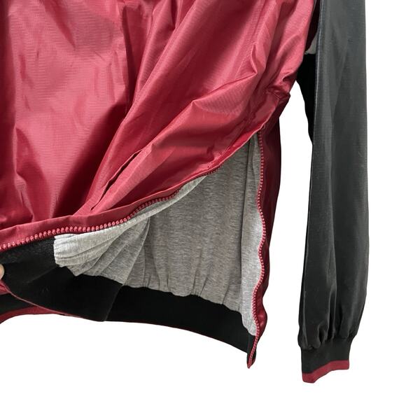 Sacramento River Cats Mens GIII Carl Banks Windbreaker Hooded Jacket Size L Red - Picture 6 of 10